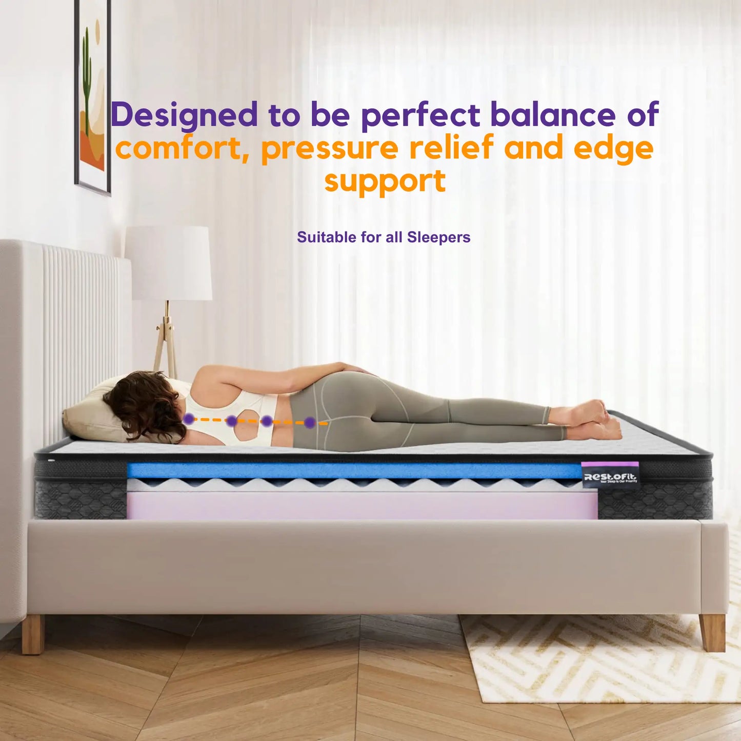 Premium Euro Top Orthopedic Mattress