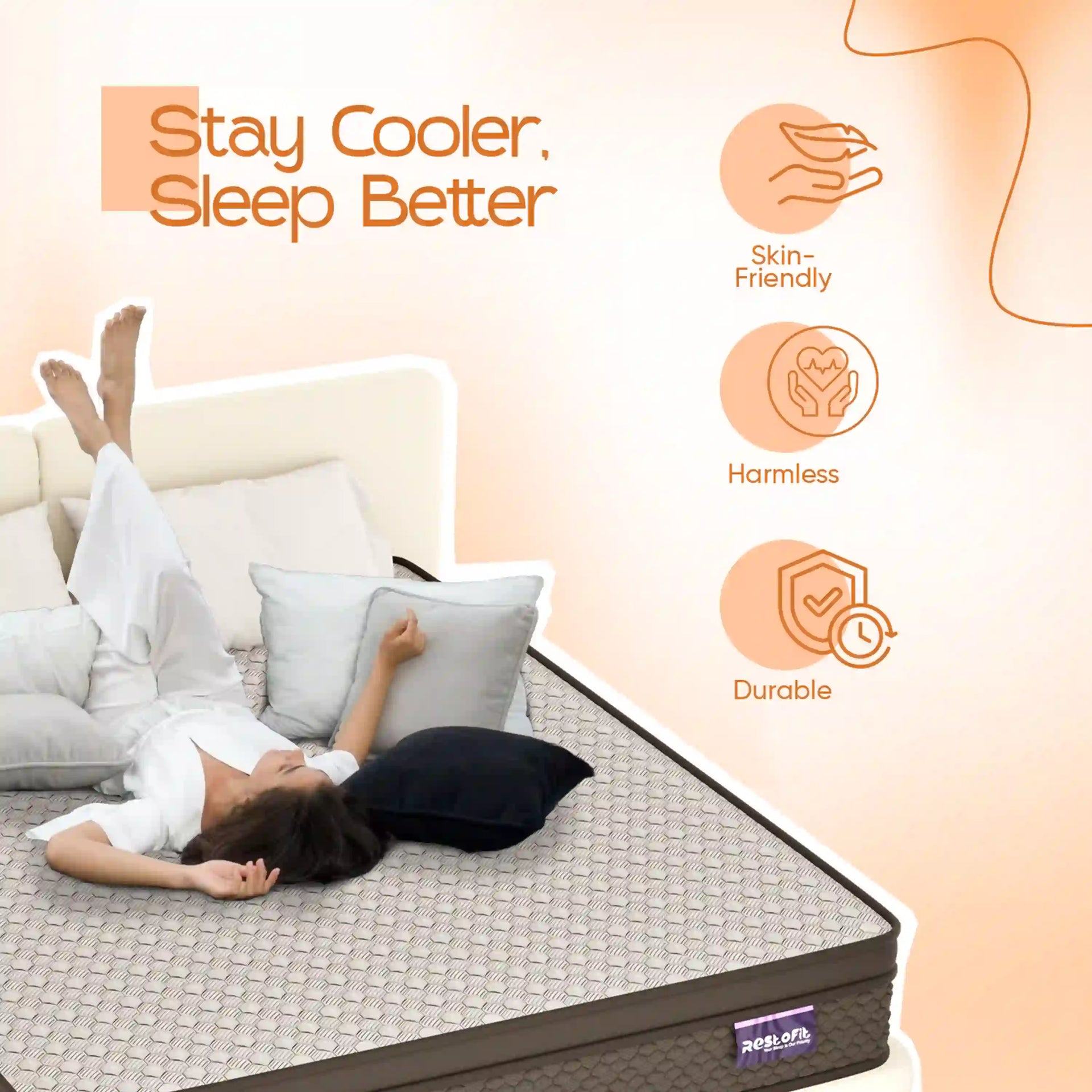 Premium EuroTop Orthopedic Mattress (Charcoal Infused Memory Foam)