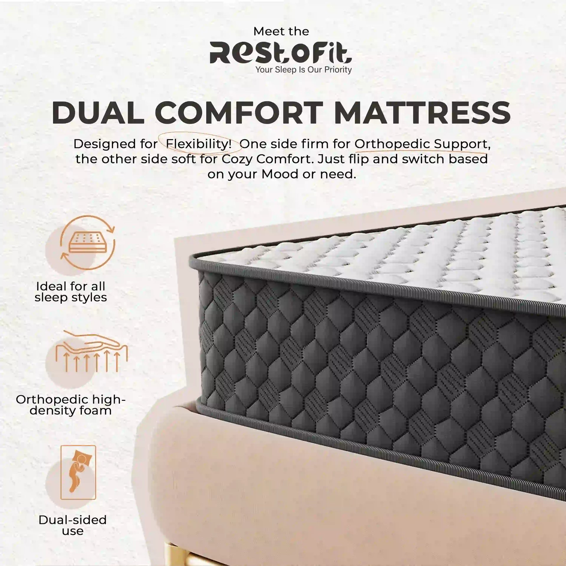 Ortho Dual Comfort Foam Mattress