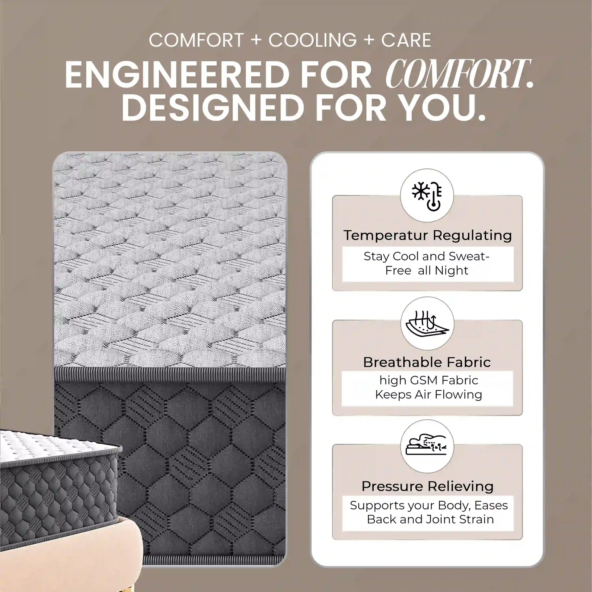 Ortho Dual Comfort Foam Mattress