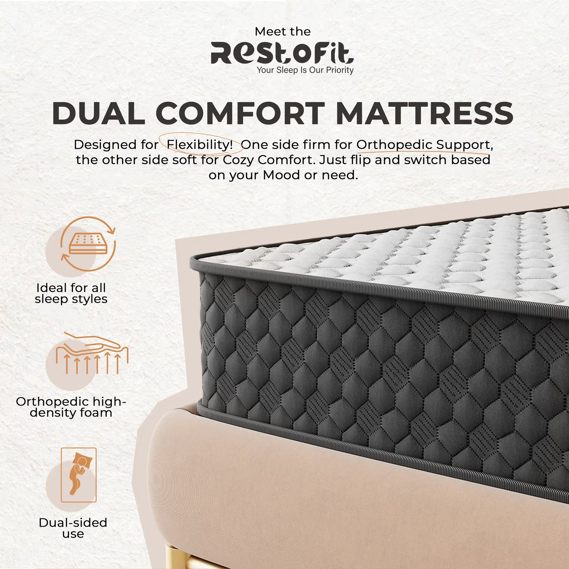 Ortho Dual Comfort Foam Mattress