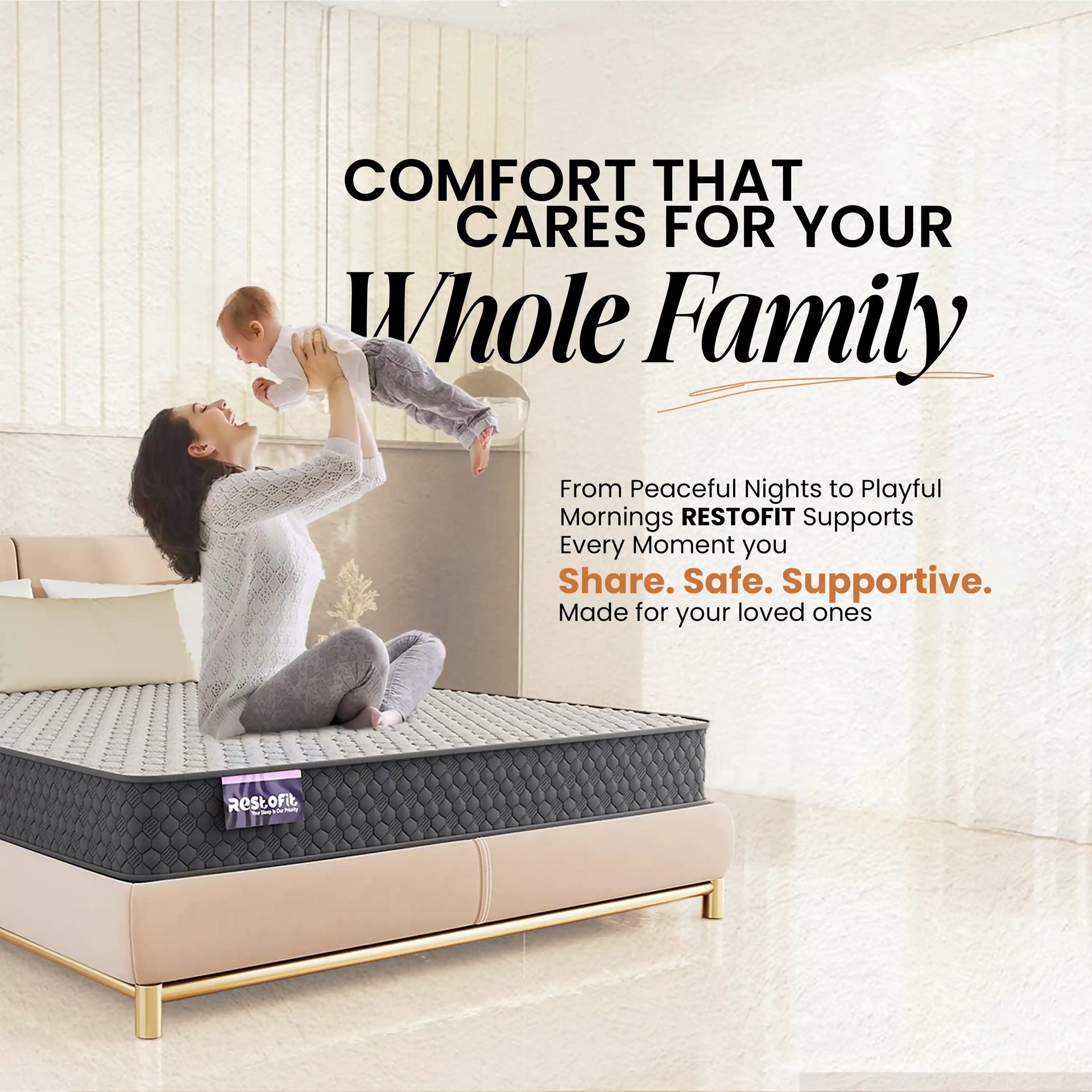 Ortho Dual Comfort Foam Mattress