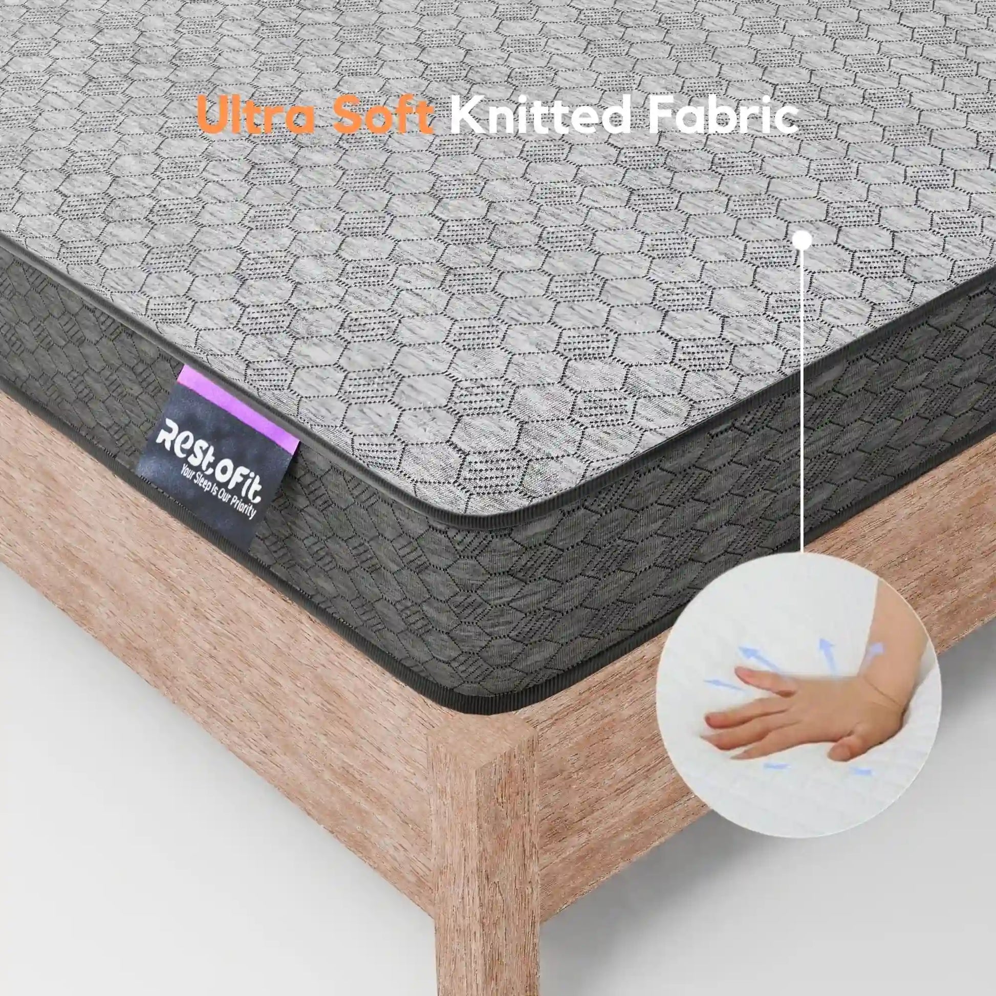 Restofit Ortho Dual Comfort Foam Mattress (Hard & Soft)