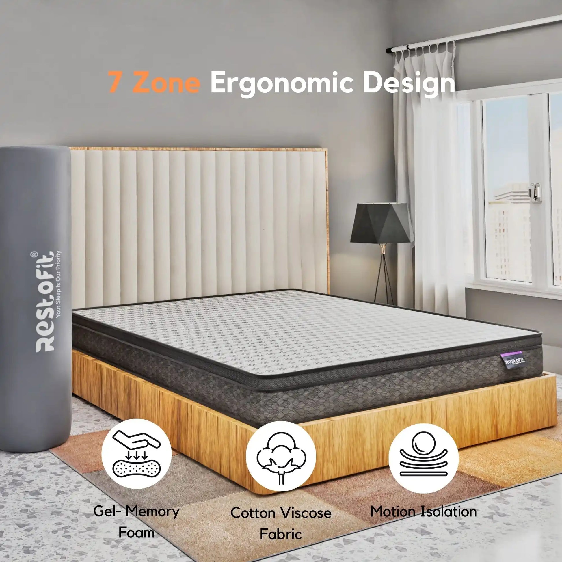 Buy Best Orthopedic Mattresses Online Restofit Restofit.in